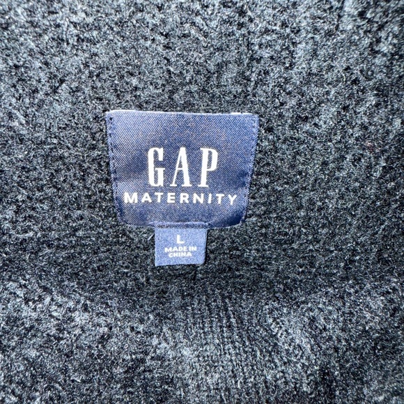 GAP Maternity Black Cowl Neck Sweater Size Large - Picture 7 of 7